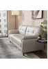 Miller Half Leather Sofa 3 Seater  200W 